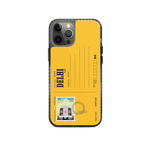 

DailyObjects Delhi Metro Postcard Stride 2.0 Case Cover For iPhone 12 Pro