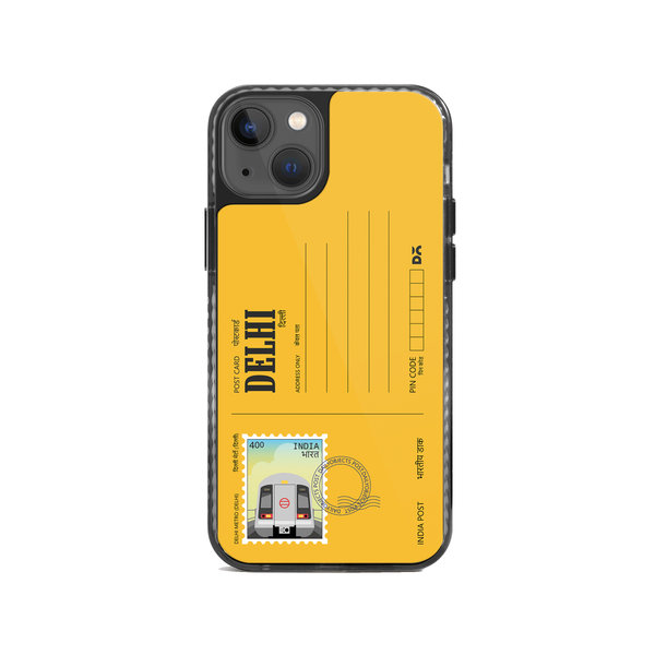 

DailyObjects Delhi Metro Postcard Stride 2.0 Case Cover For iPhone 13 Mini