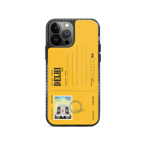 

DailyObjects Delhi Metro Postcard Stride 2.0 Case Cover For iPhone 13 Pro Max