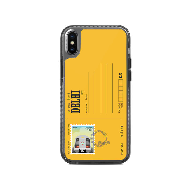 

DailyObjects Delhi Metro Postcard Stride 2.0 Case Cover For iPhone XS
