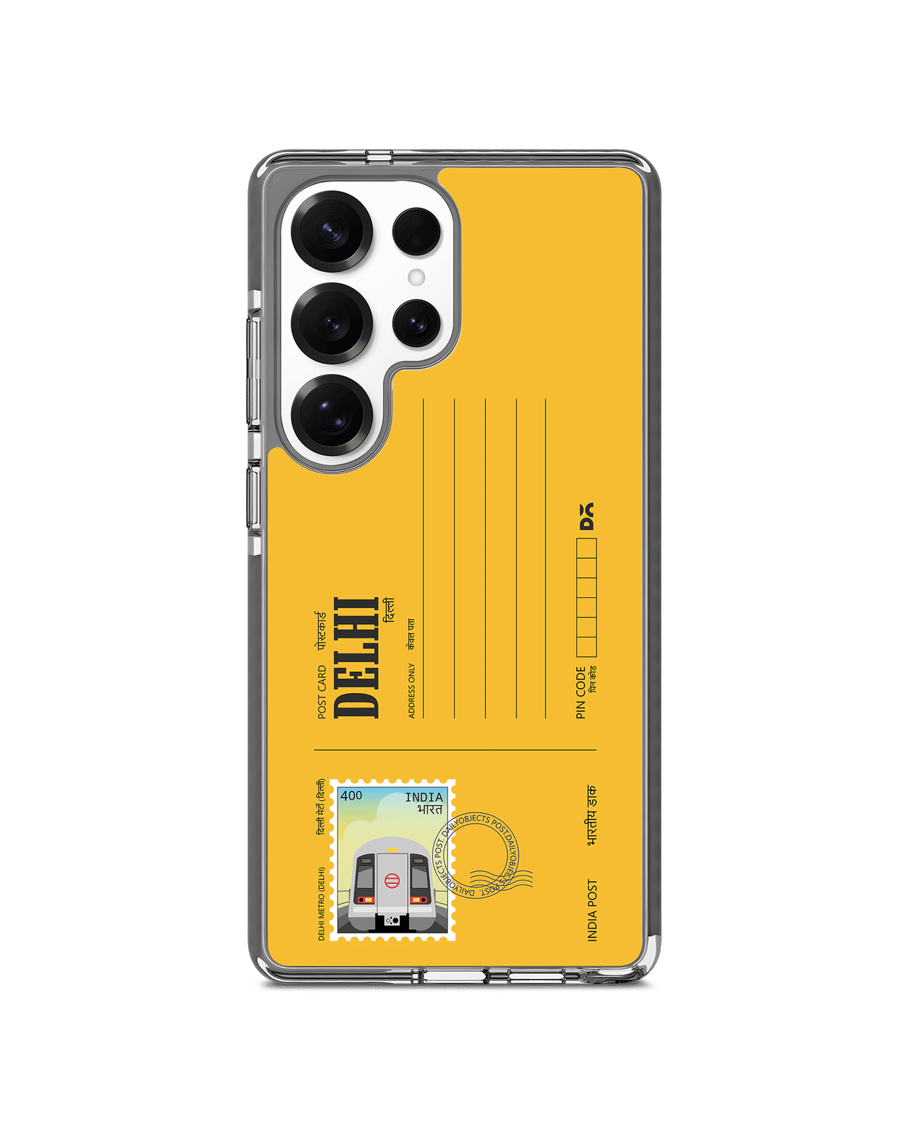 Delhi Metro Postcard Stride 3.0 Magnetic Case Cover For Samsung Galaxy S25 Ultra
