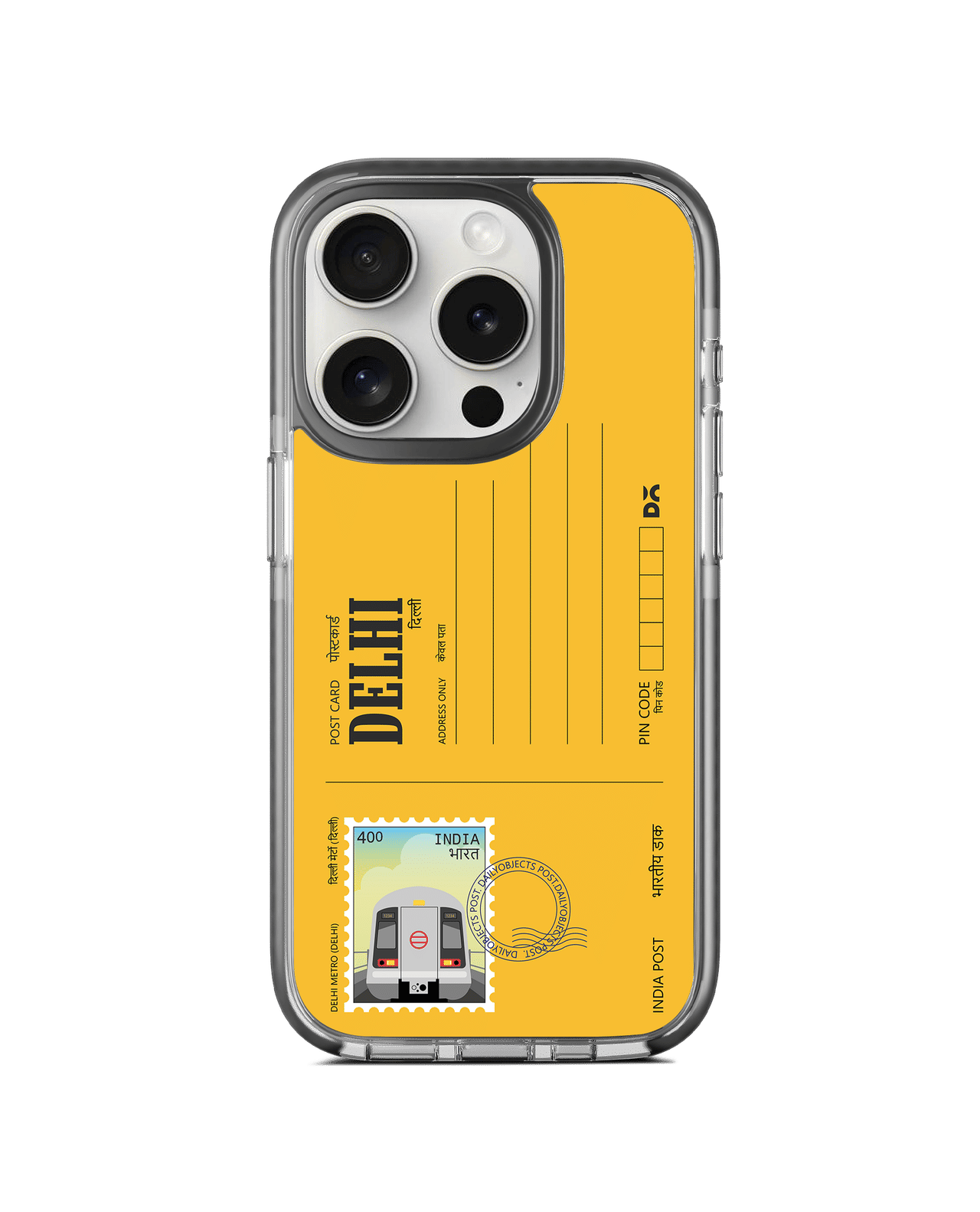 Delhi Metro Postcard Stride 3.0 MagSafe Case Cover For iPhone 13 Pro