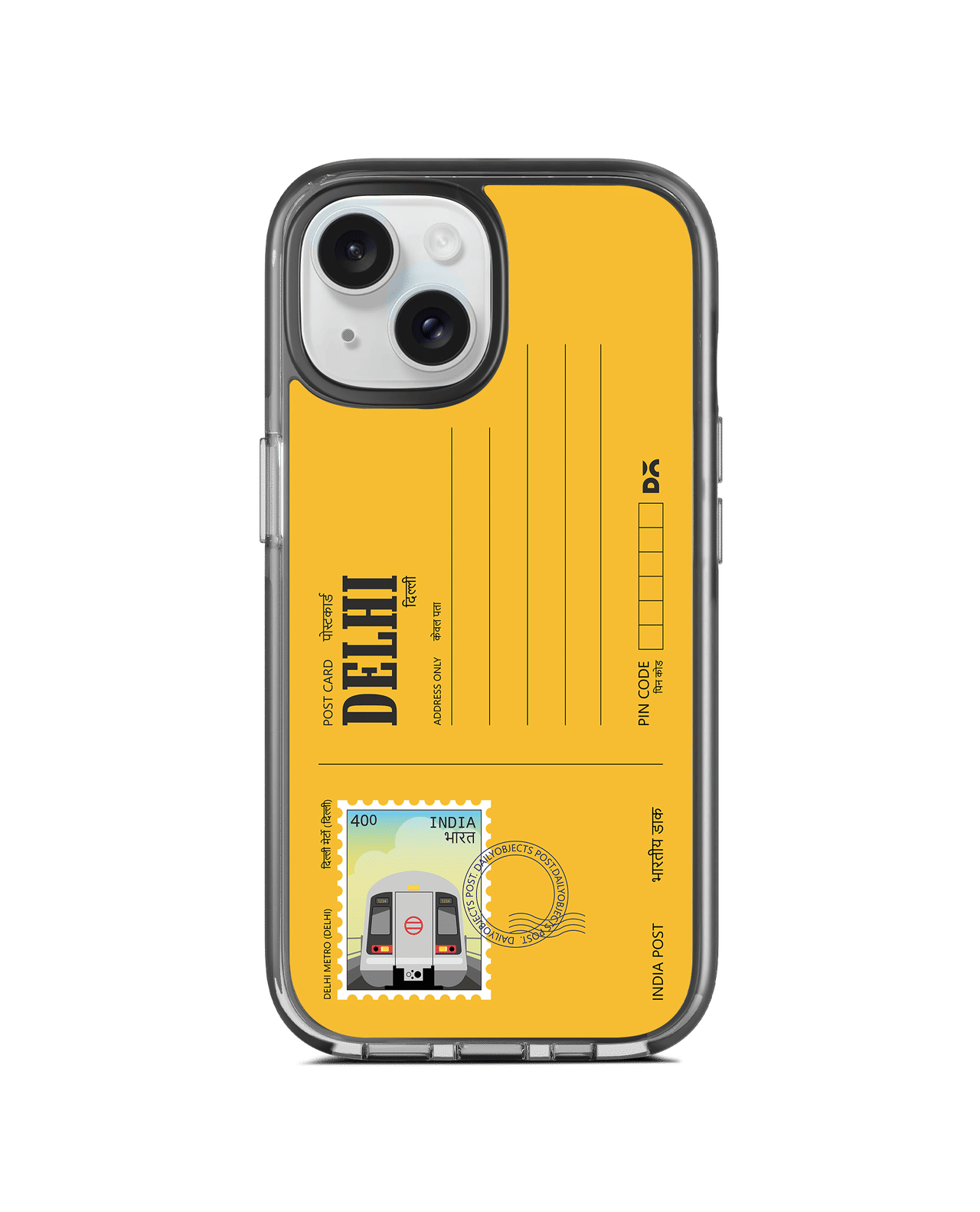 Delhi Metro Postcard Stride 3.0 MagSafe Case Cover For iPhone 15