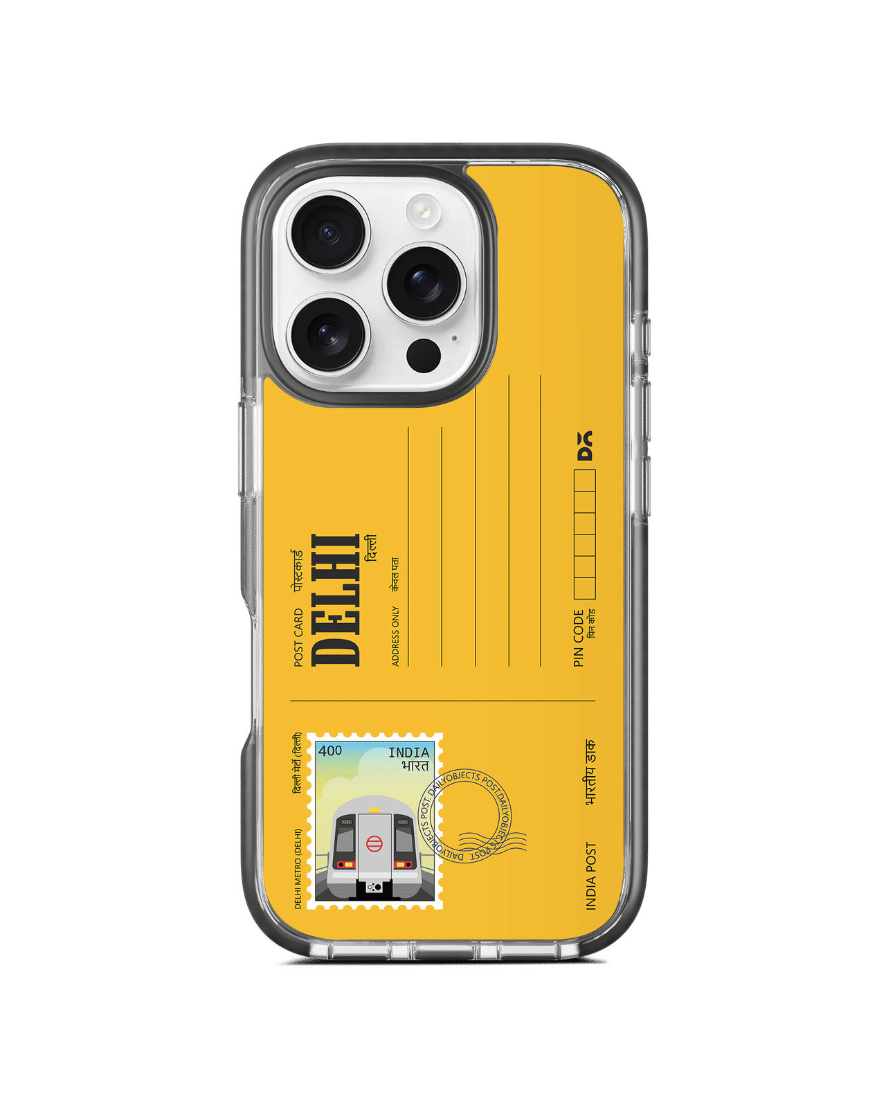 Delhi Metro Postcard Stride 3.0 MagSafe Case Cover For iPhone 16 Pro