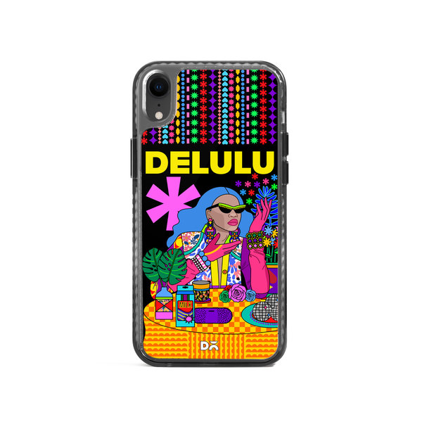 DailyObjects Delulu Stride 2.0 Case Cover For iPhone XR