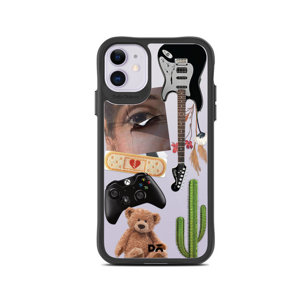 

DailyObjects Desert Drop Black Hybrid Clear Case Cover For iPhone 11