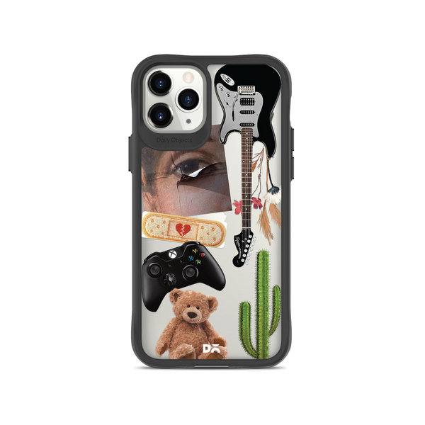 

DailyObjects Desert Drop Black Hybrid Clear Case Cover For iPhone 11 Pro