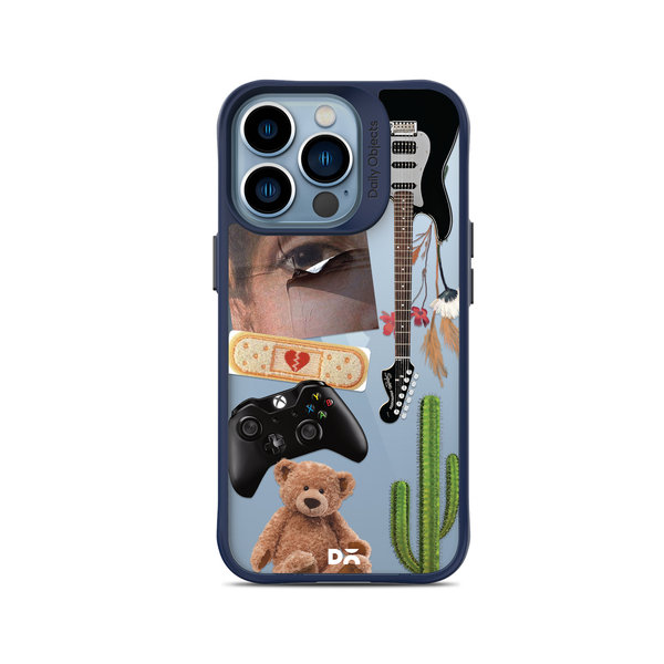 

DailyObjects Desert Drop Blue Hybrid Clear Case Cover For iPhone 13 Pro Max
