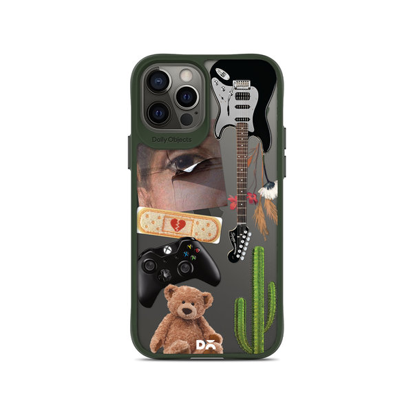 

DailyObjects Desert Drop Green Hybrid Clear Case Cover For iPhone 12 Pro Max