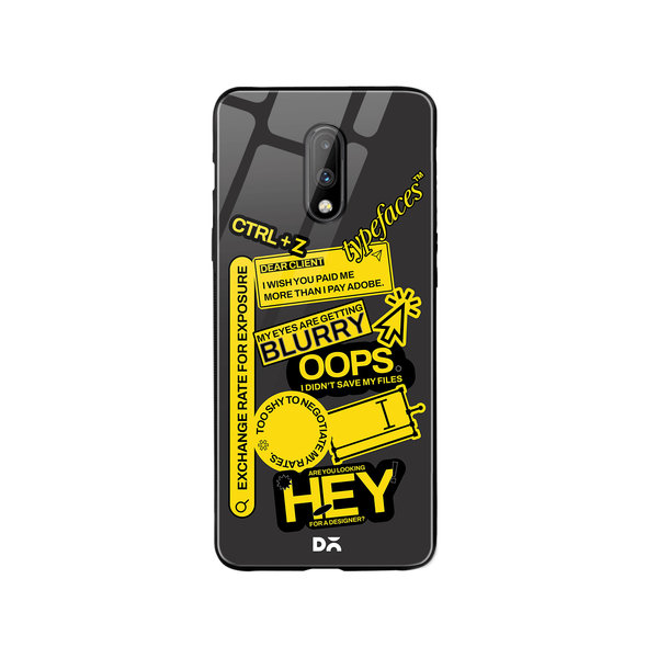 

DailyObjects Designer Life Glass Case Cover For OnePlus 7