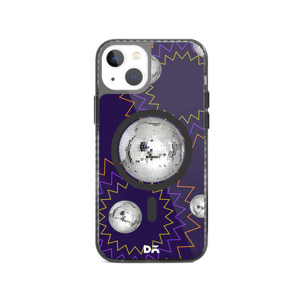 

DailyObjects Disco Ball Stride 2.0 Clear MagSafe Phone Case Cover For iPhone 15 Plus