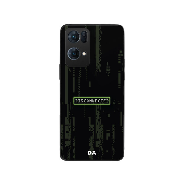 

DailyObjects Disconnected Glass Case Cover For Oppo Reno 7 Pro