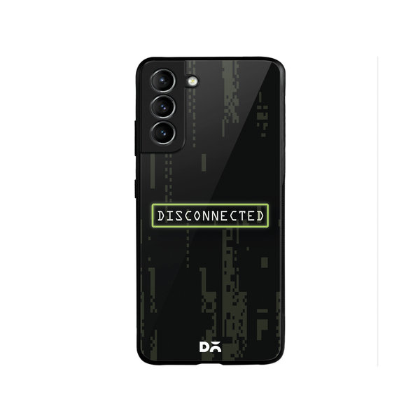 

DailyObjects Disconnected Glass Case Cover For Samsung Galaxy S22 Plus