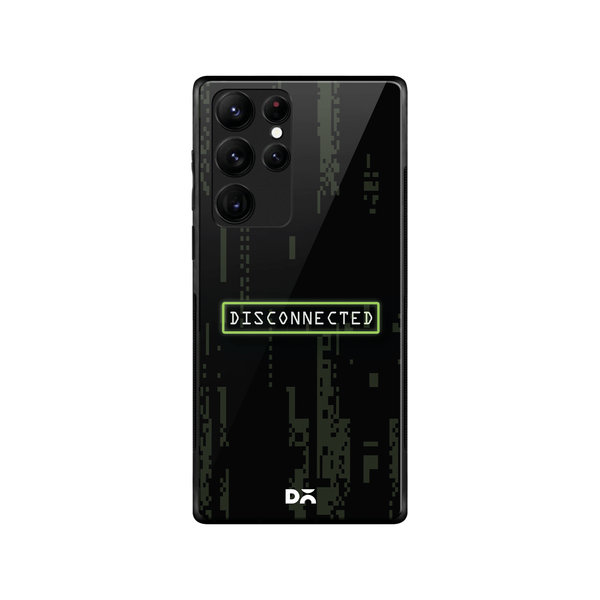 

DailyObjects Disconnected Glass Case Cover For Samsung Galaxy S22 Ultra