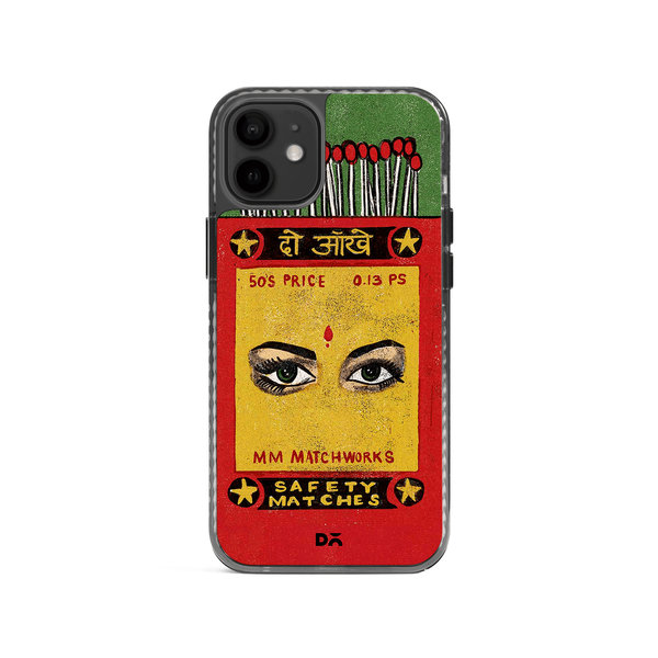 

DailyObjects Do Aakhein Matchbox Stride 2.0 Case Cover For iPhone 12