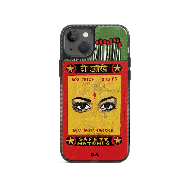 

DailyObjects Do Aakhein Matchbox Stride 2.0 Case Cover For iPhone 13