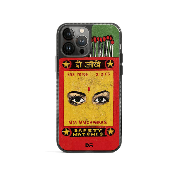 

DailyObjects Do Aakhein Matchbox Stride 2.0 Case Cover For iPhone 14 Pro