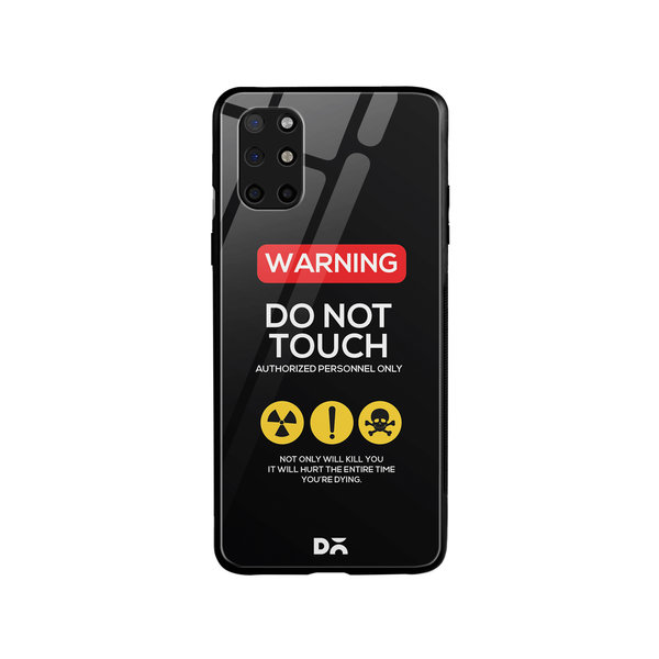 

DailyObjects Do Not Touch Glass Case Cover For OnePlus 8T