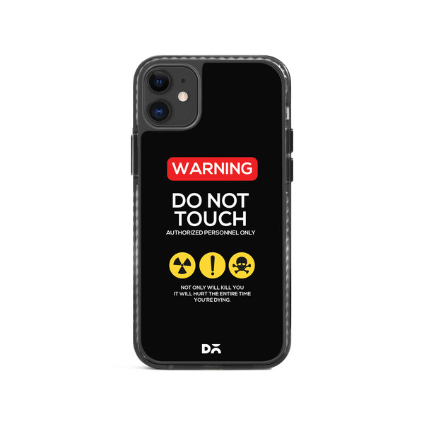 

DailyObjects Do Not Touch Stride 2.0 Case Cover For iPhone 11