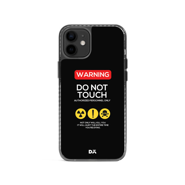 

DailyObjects Do Not Touch Stride 2.0 Case Cover For iPhone 12