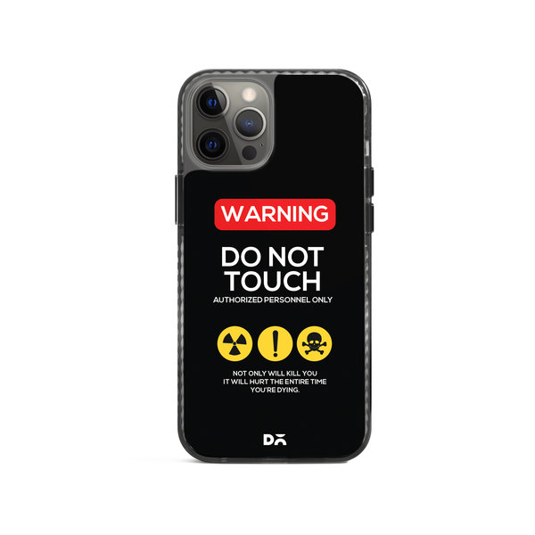 

DailyObjects Do Not Touch Stride 2.0 Case Cover For iPhone 12 Pro