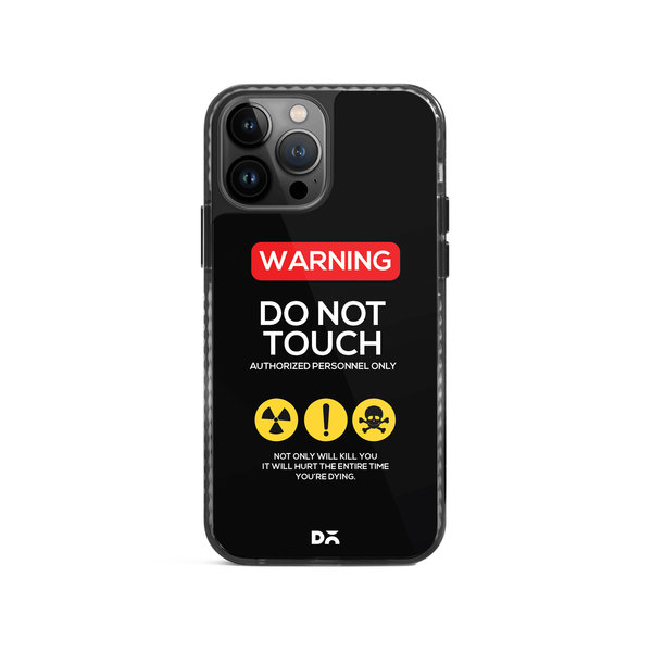 

DailyObjects Do Not Touch Stride 2.0 Case Cover For iPhone 13 Pro