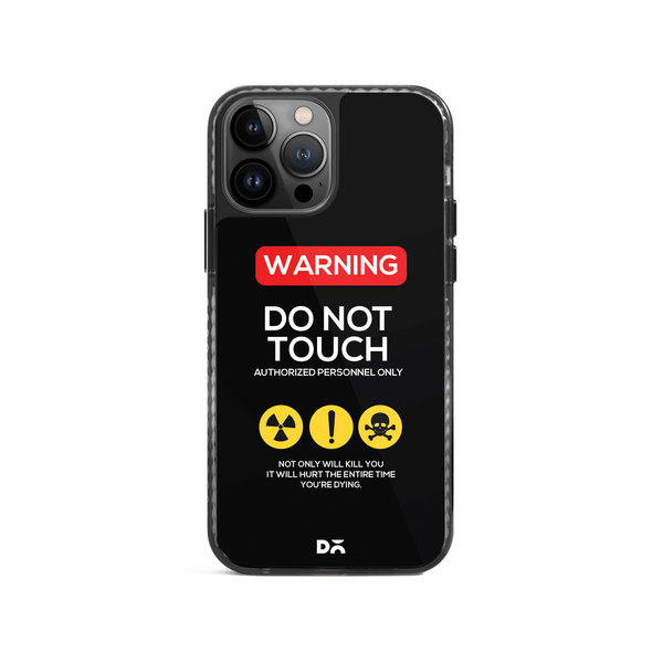 

DailyObjects Do Not Touch Stride 2.0 Case Cover For iPhone 14 Pro Max
