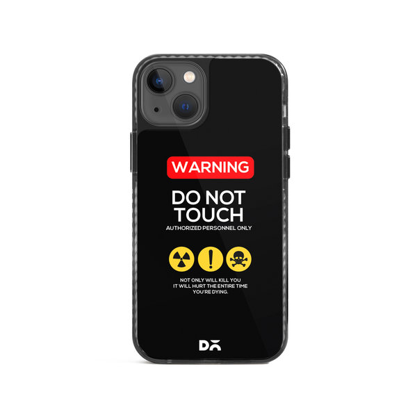 DailyObjects Do Not Touch Stride 2.0 Case Cover For iPhone 15 Plus