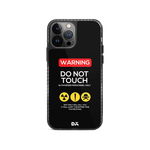 

DailyObjects Do Not Touch Stride 2.0 Case Cover For iPhone 15 Pro