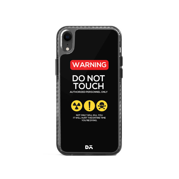 

DailyObjects Do Not Touch Stride 2.0 Case Cover For iPhone XR