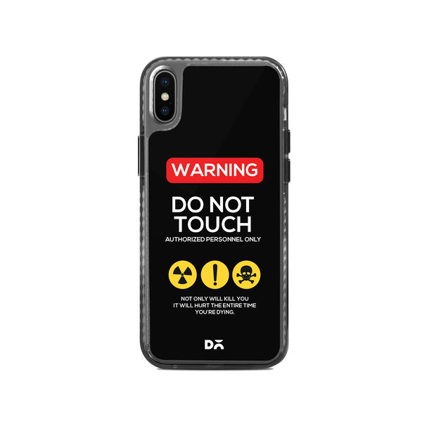 

DailyObjects Do Not Touch Stride 2.0 Case Cover For iPhone XS