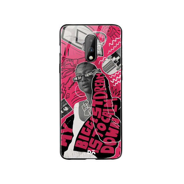 

DailyObjects Down The Street Glass Case Cover For OnePlus 7