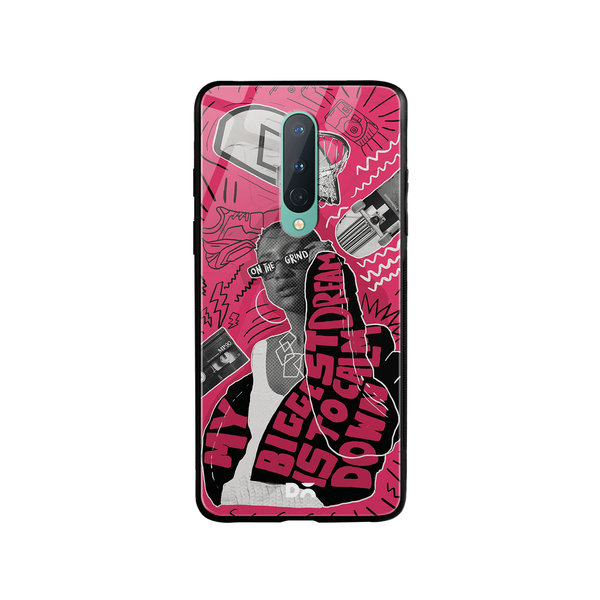 DailyObjects Down The Street Glass Case Cover For OnePlus 8
