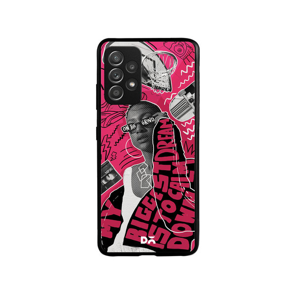 

DailyObjects Down The Street Glass Case Cover For Samsung Galaxy A52