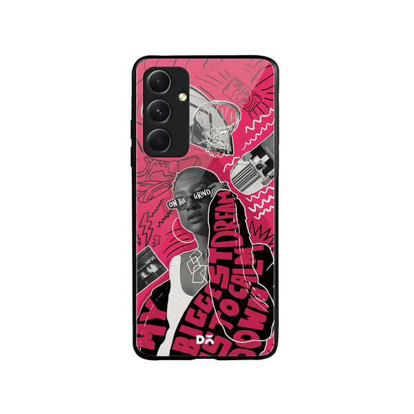 DailyObjects Down The Street Glass Case Cover For Samsung Galaxy A54 5G
