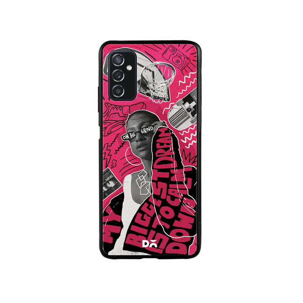 

DailyObjects Down The Street Glass Case Cover For Samsung Galaxy M52