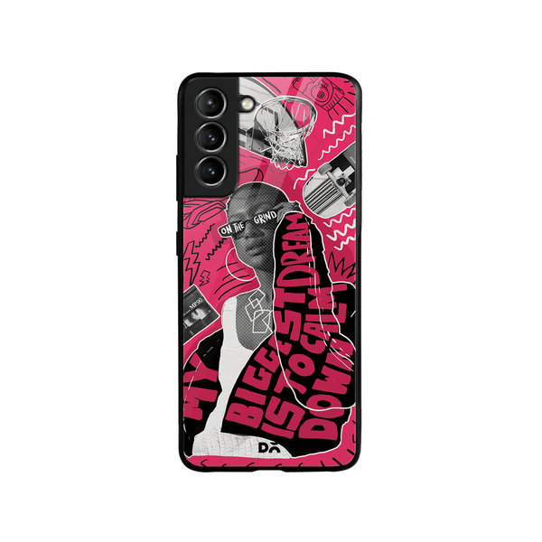 

DailyObjects Down The Street Glass Case Cover For Samsung Galaxy S21 Plus