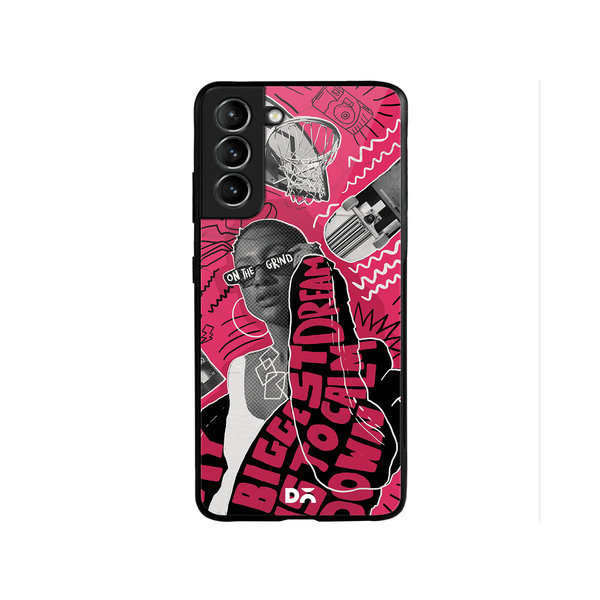 

DailyObjects Down The Street Glass Case Cover For Samsung Galaxy S22 Plus