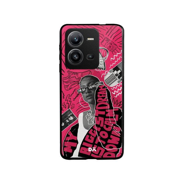 

DailyObjects Down The Street Glass Case Cover For Vivo V25