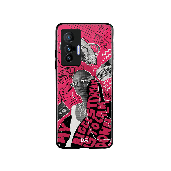 

DailyObjects Down The Street Glass Case Cover For Vivo X70