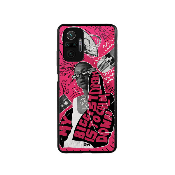 

DailyObjects Down The Street Glass Case Cover For Xiaomi Redmi Note 10 Pro