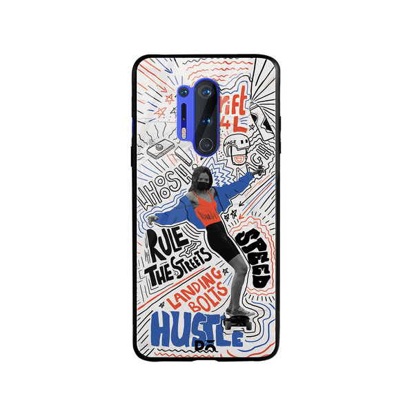 DailyObjects Drift4L Glass Case Cover For OnePlus 8 Pro