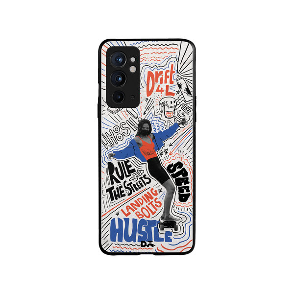 DailyObjects Drift4L Glass Case Cover For OnePlus 9RT