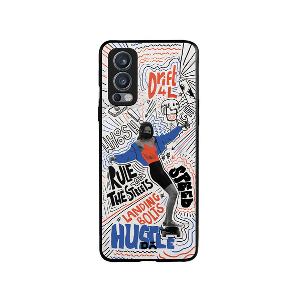 

DailyObjects Drift4L Glass Case Cover For OnePlus Nord 2