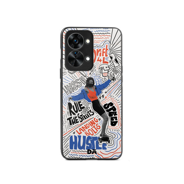 DailyObjects Drift4L Glass Case Cover For OnePlus Nord 2T