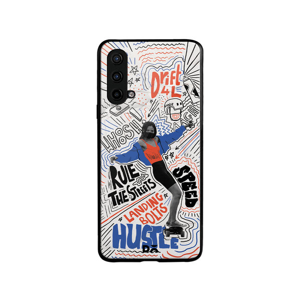 

DailyObjects Drift4L Glass Case Cover For OnePlus Nord CE