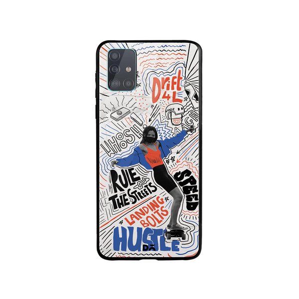 DailyObjects Drift4L Glass Case Cover For Samsung Galaxy A51