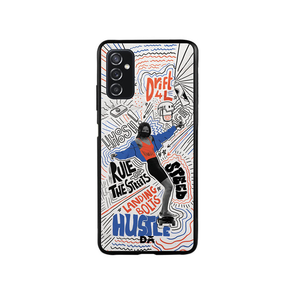 

DailyObjects Drift4L Glass Case Cover For Samsung Galaxy M52