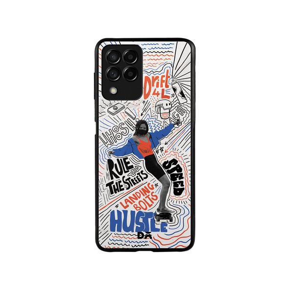 

DailyObjects Drift4L Glass Case Cover For Samsung Galaxy M53