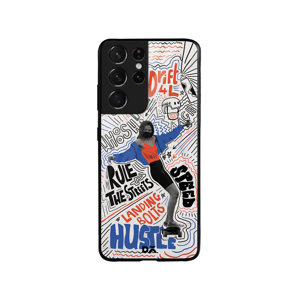 

DailyObjects Drift4L Glass Case Cover For Samsung Galaxy S21 Ultra